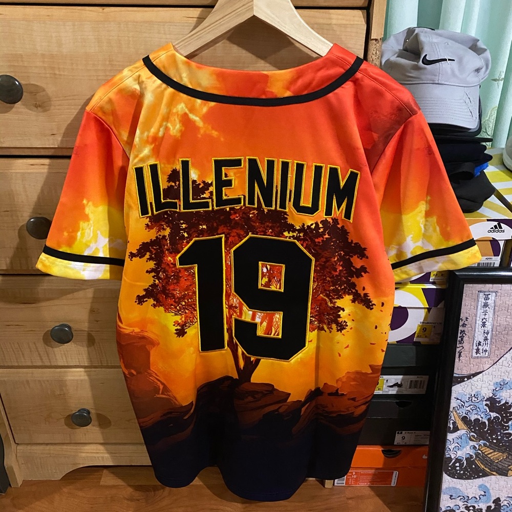 Illenium Red Rocks Baseball Jersey